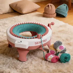 22 Needles Handmade Knitting Machine DIY Lazy Artifact Play Kit Handicraft Knitting Scarf Hat Sweater, House Toys