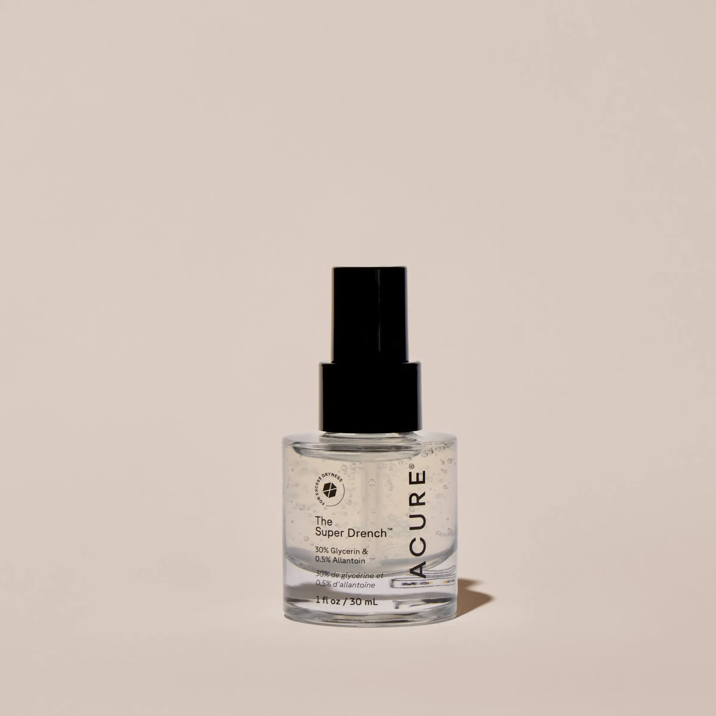 Super Drench Hydrating Serum – 30% Glycerin Moisture Serum with Niacinamide, Ceramide & Polyglutamic Acid for Dry Skin