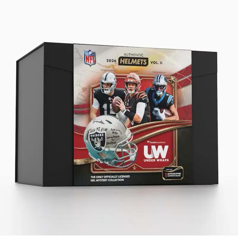 Helmet NFL Full Size Authentic Helmet Box Break (Fan '26 Vol. 2) – Pick Your Team