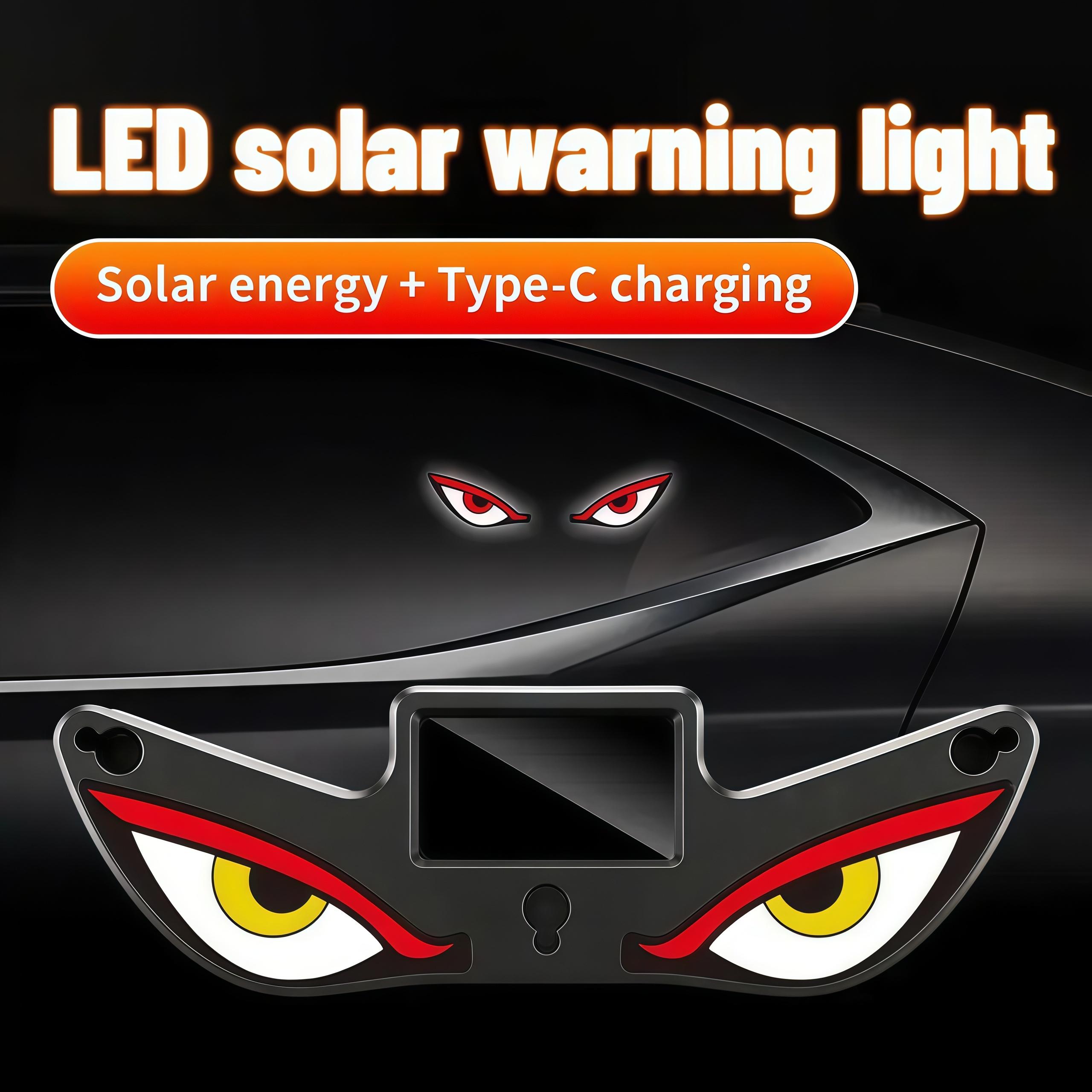 Car Rear Window Dynamic LED Display – Vampire Devil Eye Emoji Panel ...