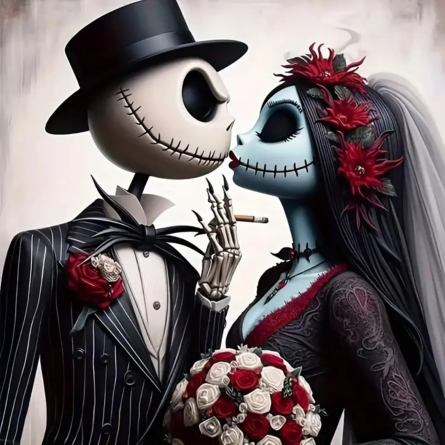 Halloween Adult Diamond Painting Set Home Wall Decoration Gifts Diamond Painting Full Round Diamond Square Diamond Craft Set 1/3/4/6pcs Handcraft