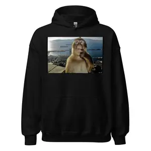 Monkey Hoodie (Black)