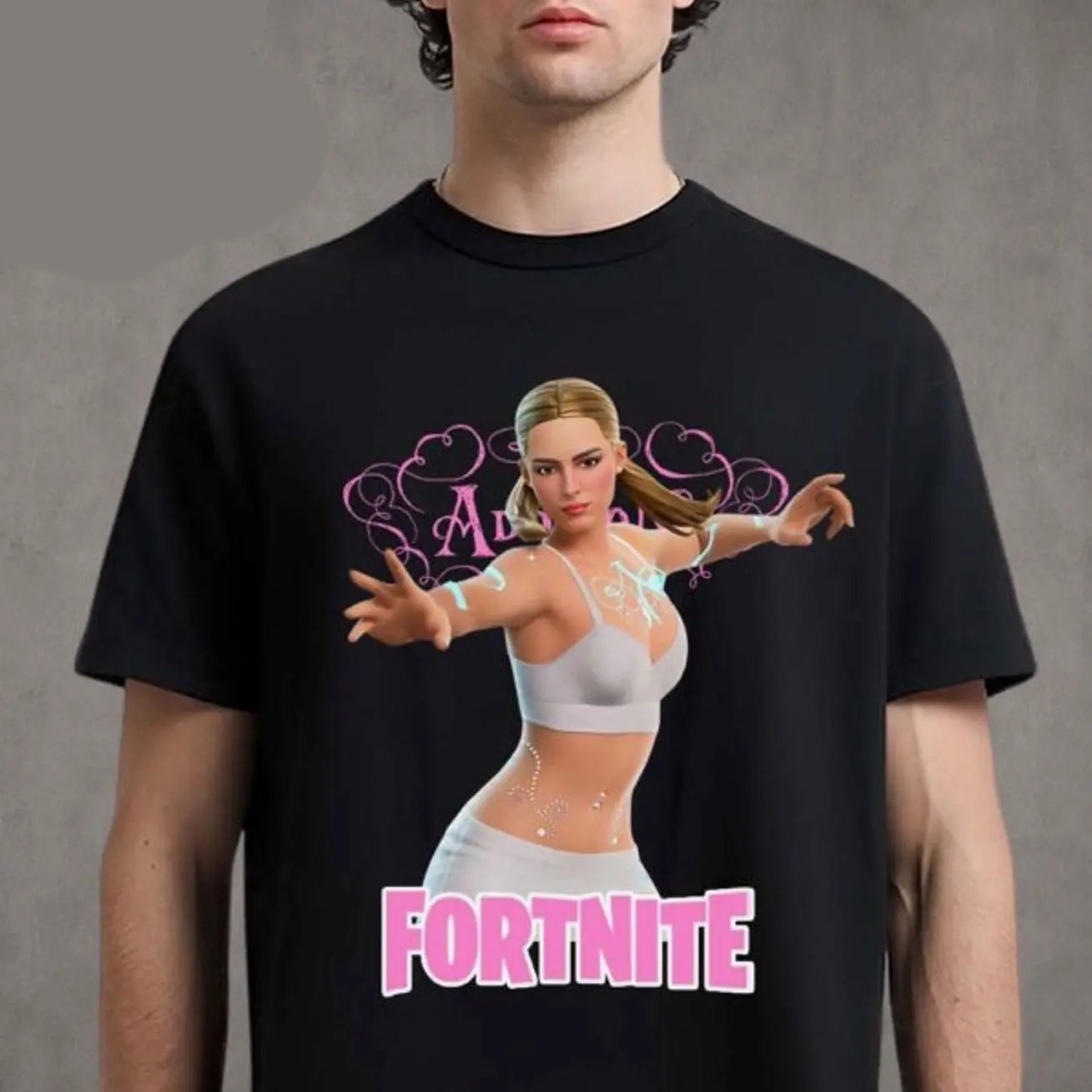 Addison Rae X Fortnite Famous Addison Rae Skin T-Shirt EYW
