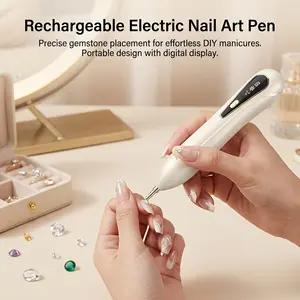Electric Diamond Painting Pen, Handheld Cordless Diamond Art Vacuum Pen no Wax Needed, Rechargeable Diamond Painting Tools, Adjustable Suction Mode Diamond Art Kits Accessories for Adults & Kids