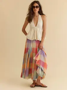 Cotton Candy Clouds Skirt