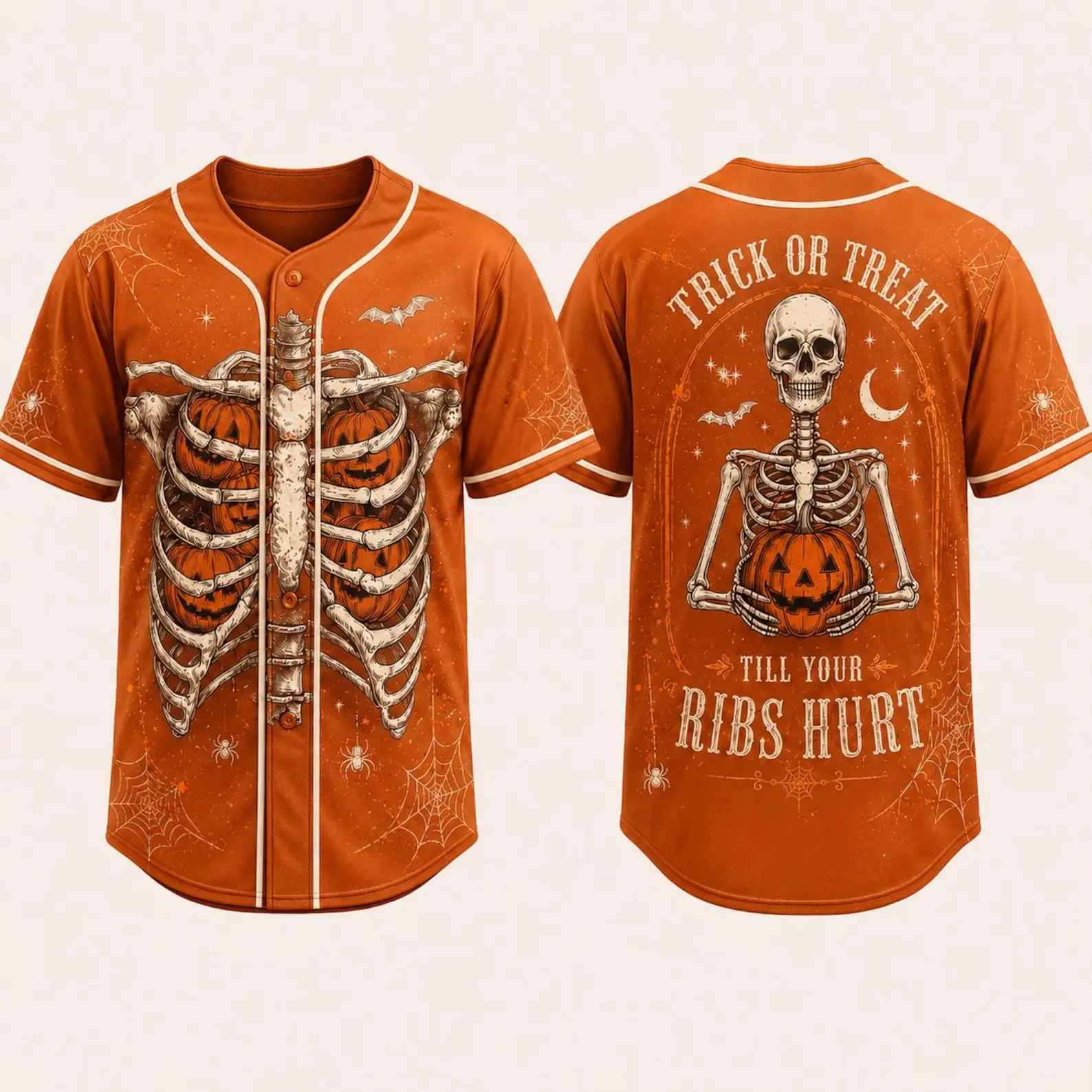 Halloween Baseball Jersey, Retro Ghost Jersey, Cute Pumpkin Season Shirt, Spooky Fall Sports Top, Halloween Jersey, Cute Ghost Gift!