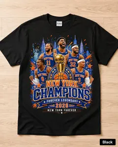 New York 2026 City Shirt, Blue Orange Glory Shirt, NYC Basketball Fan Gift