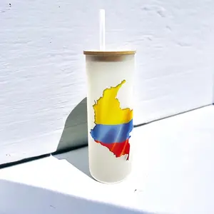 Colombia Frosted Glass Tumbler