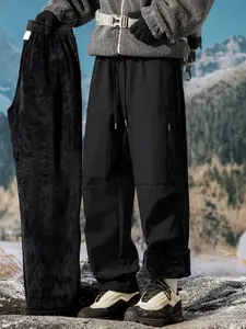 Sheepskin Winter Warm Heating Pants, Windproof Anti-Cold Fashion Casual Trousers, Versatile Comfortable Leisure Wear