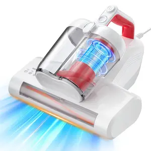 JPHYLL Mattress Dust Mite Vacuum Cleaner 16kPa Suction UV Disinfection LED Display 6-in-1 Lightweight Handheld for Carpets Sofas Bedding Pet Hair Control