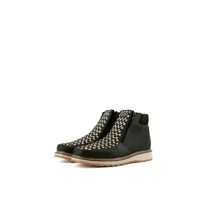 Botines Tejidos Artesanal Francia - Handcrafted Leather Men's Shoes -?
