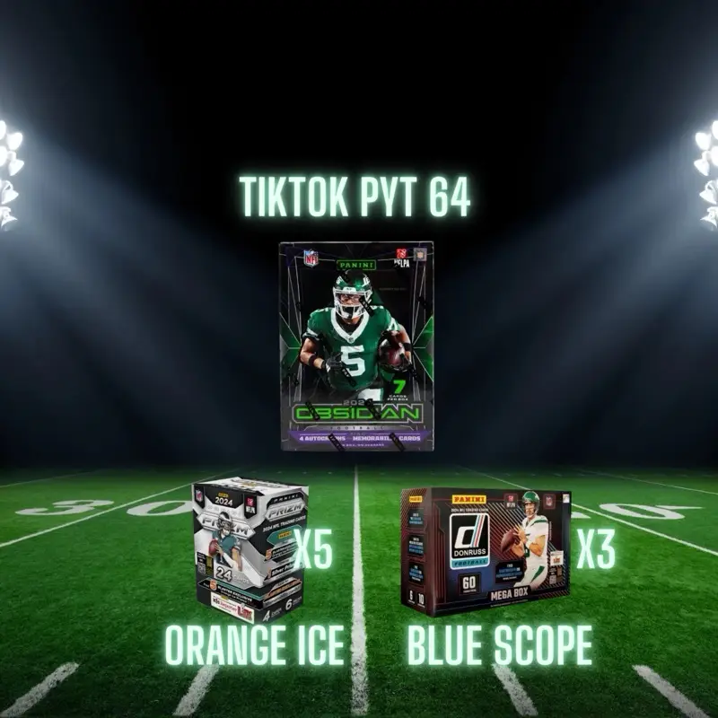 NFL Panini Pick Your Team #64 - 2024 Obsidian Hobby - Prizm Hobby Blasters - Donruss Retail