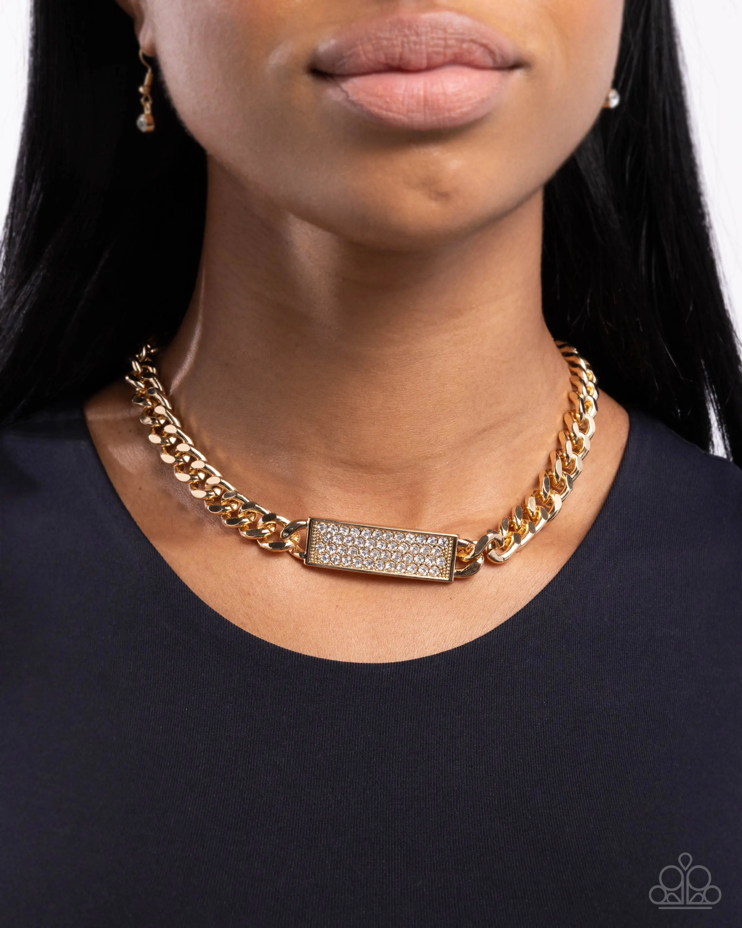 Paparazzi Rockstar Radiance - Gold Necklace