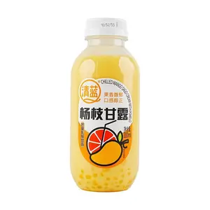 QINGLAN Mango Pomelo Sago Drink - Ready-to-Drink Hong Kong Style Dessert Beverage, 380ml