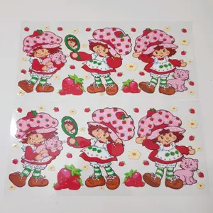 strawberry 16oz wrap ready to ship #16ozwraps