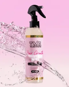 Daily Hair Growth Moisture Mist - 8oz Hydrating Formula for All Hair Types Made Haircare Moisturize Root Enhancer Hydrate