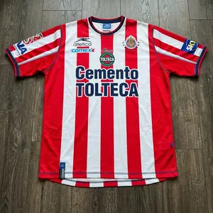 [Jersey For Fan] - Chivas De Guadalajara 2002-03 Home Soccer Jersey - Full Print Logo