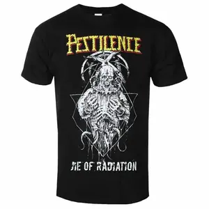 Men's T-shirt Pestilence - Die Of Radiation - ART WORX - Metal Band Tee, Graphic Radiation Shirt, Stylish Pestilence T-shirt for Fans