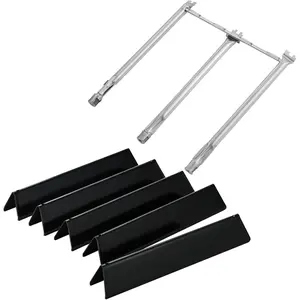 7636 Flavorizer Bars 68950 Burner Replacement for Weber Spirit II E-310 GS4 Grill Parts Weber Spirit 300 Series E310 E320 E330 Grill Replacement Parts Weber 69787 69797 Spirit 2 Grill Part Burner Tube