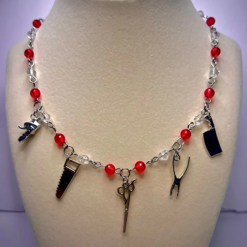 Pierce the Veil Misadventures Beaded Charm Necklace