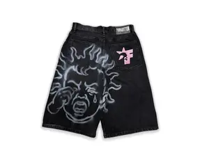 Crybaby Denim Shorts (Hella Baggy)