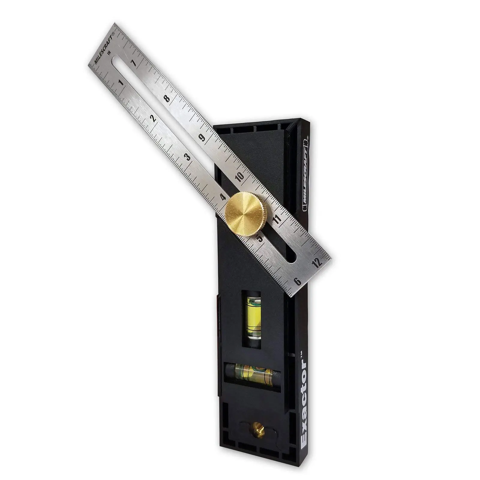 8406 Exactor - 9-in-1 Multi-purpose  Measuring And Marking Tool For Woodworking More