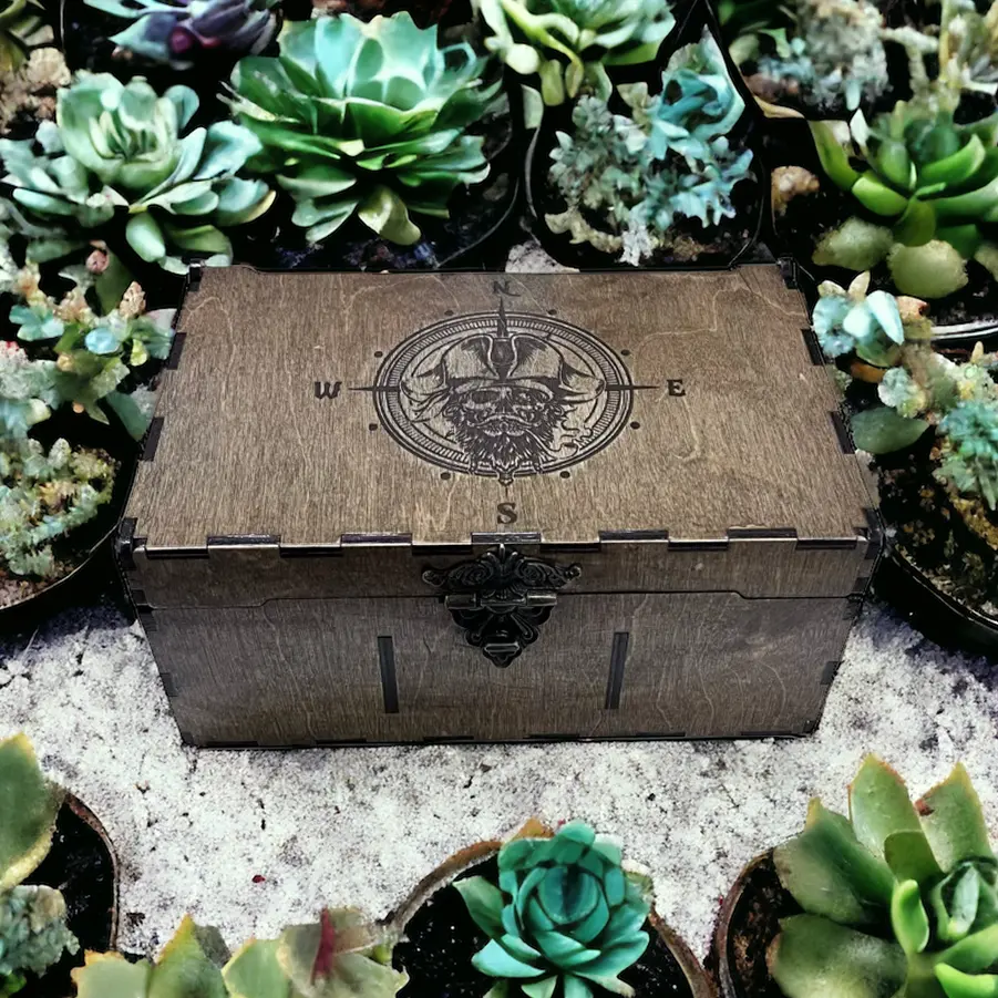 Wooden Card Box Organizer, Compact, Stylish, And Versatile Storage Solution For Your  Personal Accessories, Handmade Vintage Box
