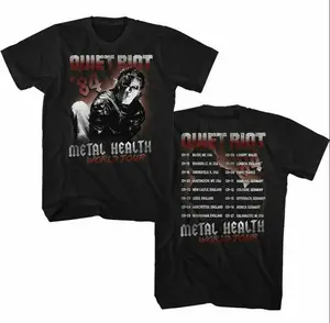 [SALE UP TO 50%] Quiet Riot Vintage Concert T-shirt - Metal Health World Tour '84