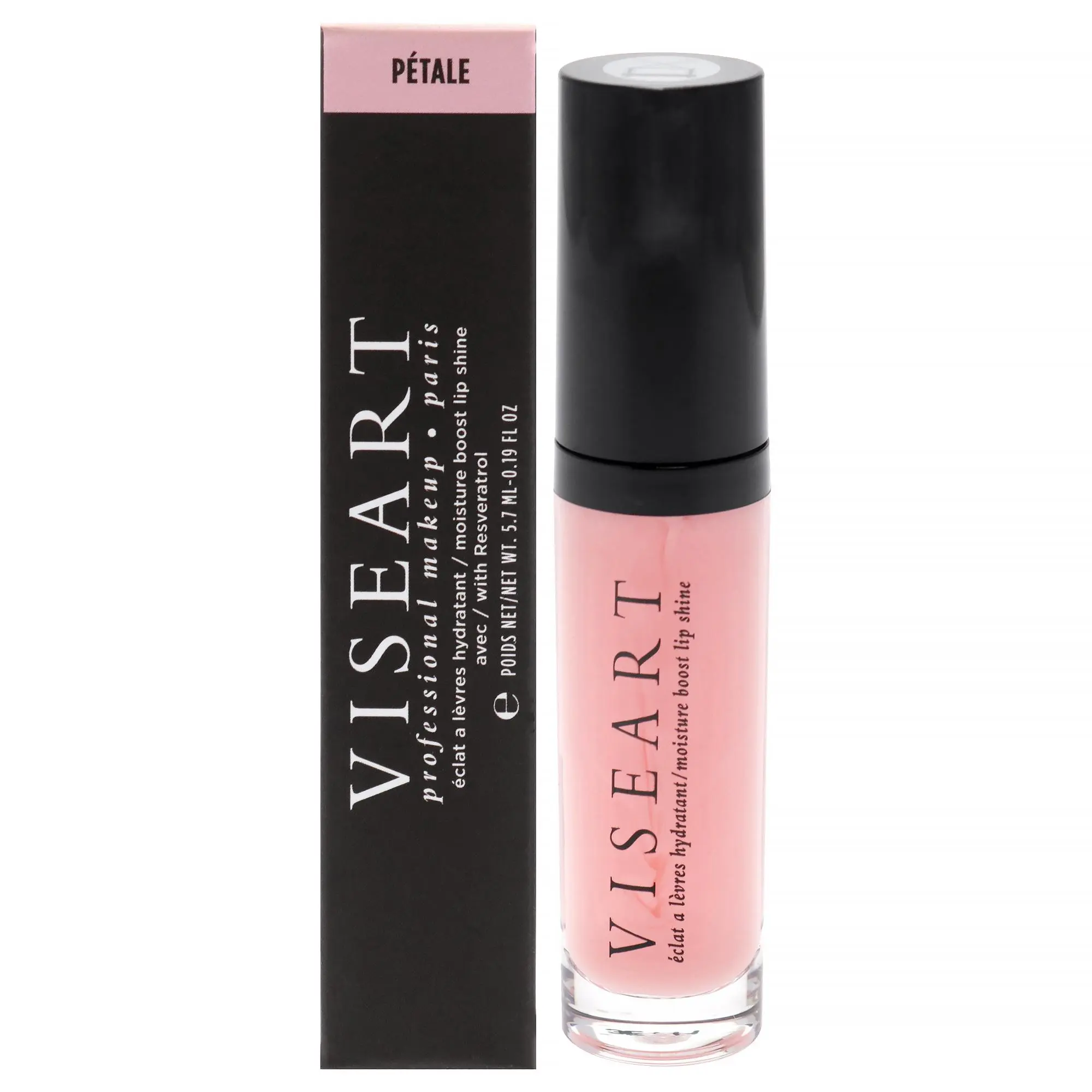 Viseart Paris Petale Moisture Boost Lip Oil for Women - 0.19oz Compact Moisturizer, Subtle Natural Glow, Shine Boost, Daily Lip Care Product