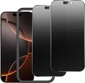 2 Pack Matte  Screen Protector for  16 Pro Max 6.9", Anti-Glare Anti-Spy Scratch Resistant Tempered Glass Film,Smooth Responsive Touch Anti-Scratch GlassEasy to Install