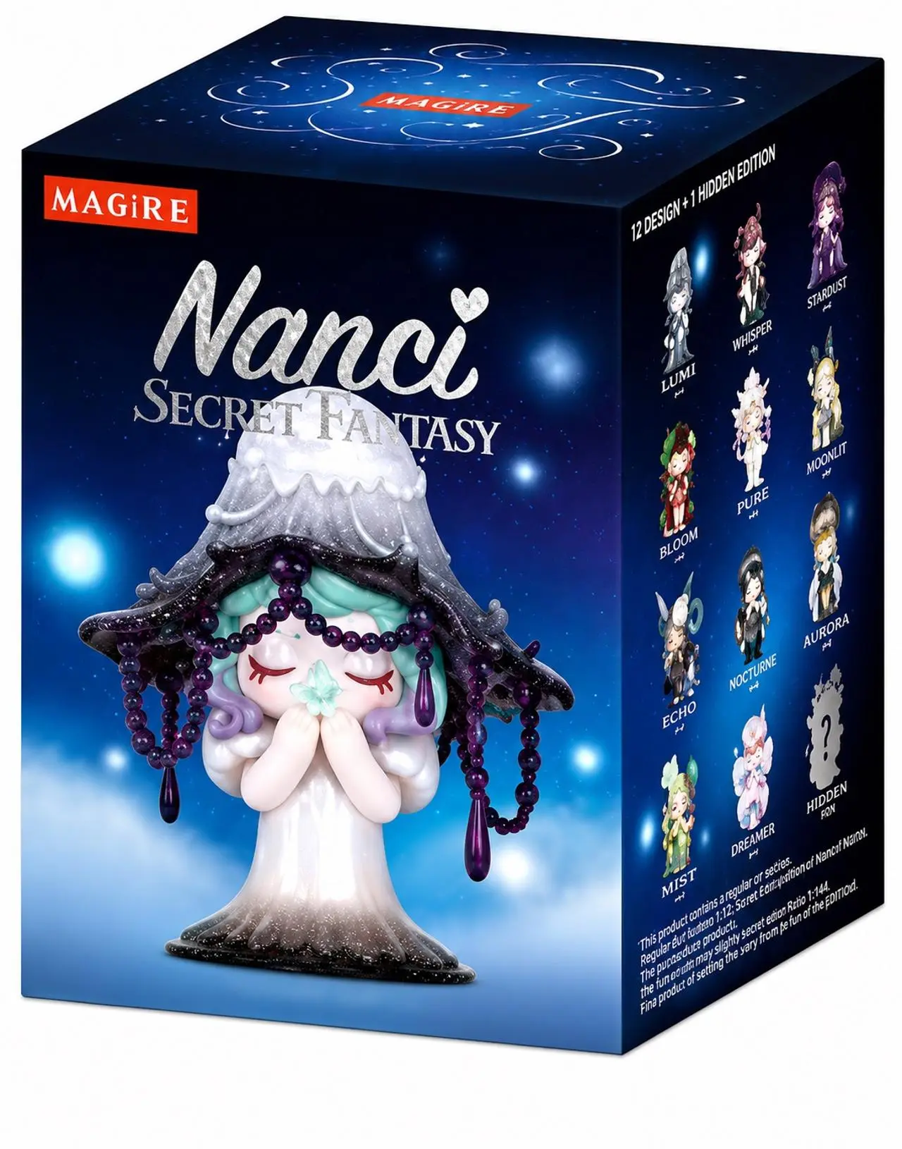Nanci Secret Fantasy Series One Blind Box Figure Doll Toys Collect Gift-1 BOX