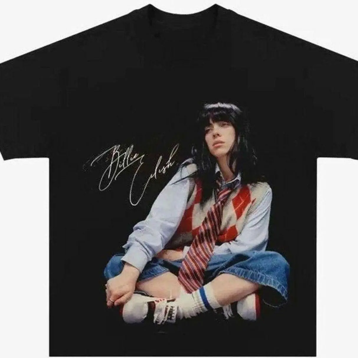 BILLIE THE TOUR 2025 SHIRT V14, Billie Merch, Vintage 90s Graphic Tee, Y2k Unisex Cotton Shirt, Retro Rapper Graphic Shirt, Streetwear Outfit, Vacation Trip Gift, Gift for Fans W75 LTG Y8Q JHC MXM QIP