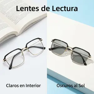 Gafas de Lectura Fotocromáticas , Lentes Ligeros para Celular, Computadora y Lectura