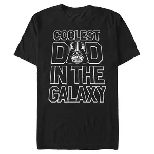 Men's Star Wars Father's Day Coolest Dad Vader T-Shirt