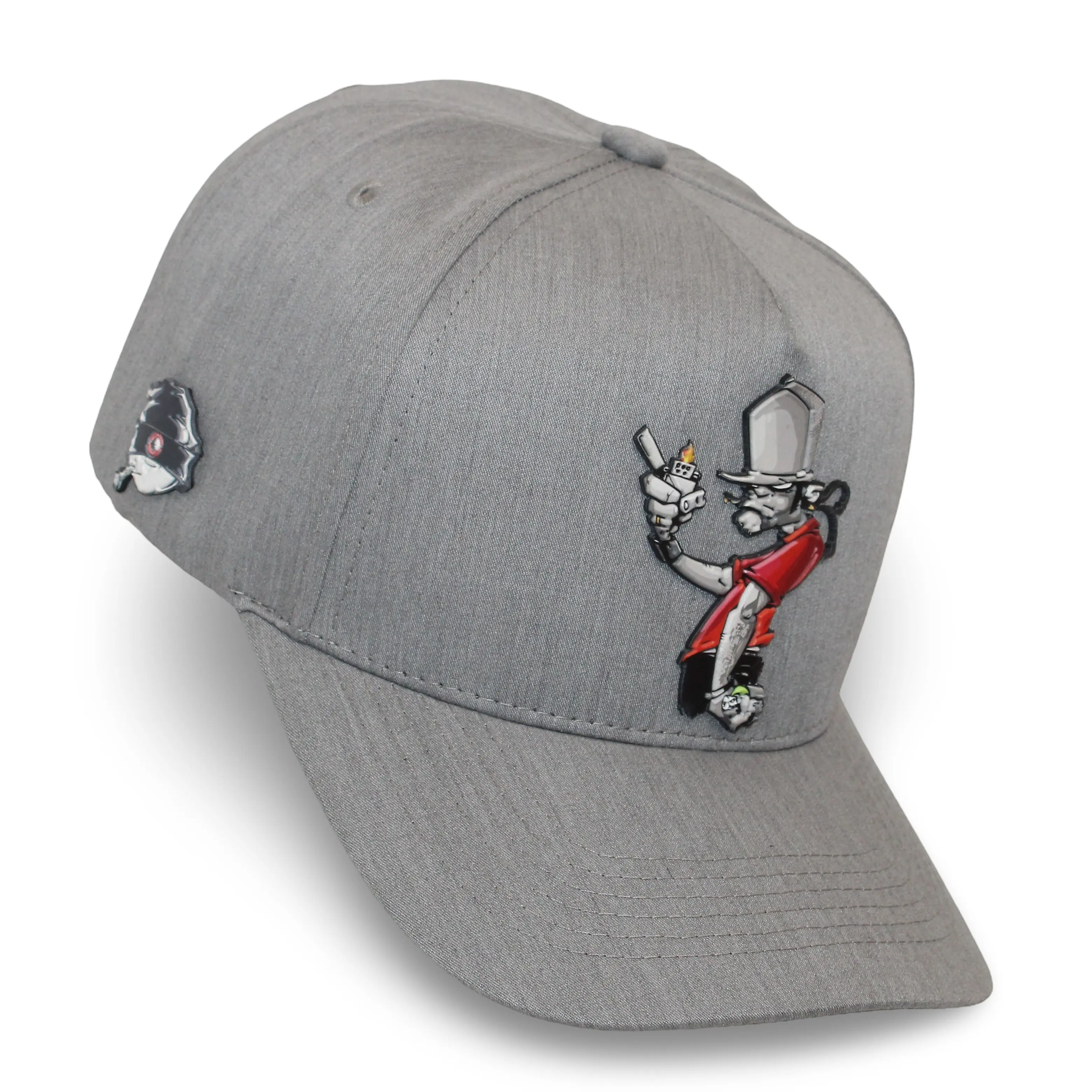 "The Burner" Graffiti Snapback Hat | 3D Rubber Patch | Mad Monkey Scty.