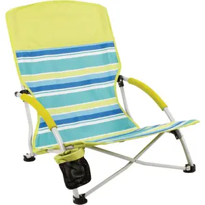 Beach Chair, Lightweight & Folding Beach Chair Beach Chair, with Cup Holder, Seat Back Pocket,; 21-Inch Seat Support, up to 250 Lbs campingchair chair budget campchair heavyduty chair outdoor seating campchair folding lawnchair travel folding silla p