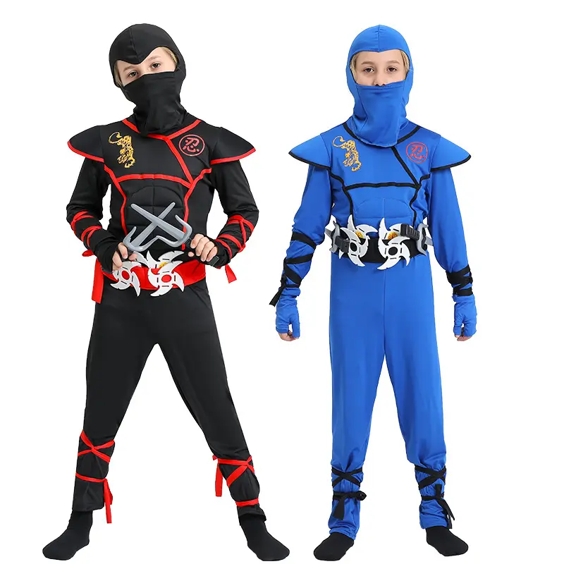Men's Halloween-Themed Character-Inspired Hooded Robe Costume Set - Multi-Size, Rayon, Blindfold Included, for Special Occasion Cosplay, Party, Trick Or Treat, Z-033, No