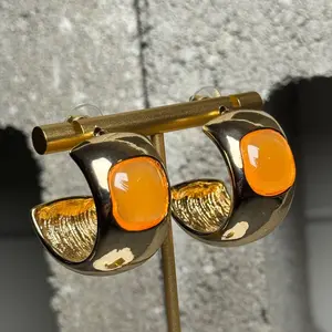 Sweet Heat Chunky Hoop Earrings