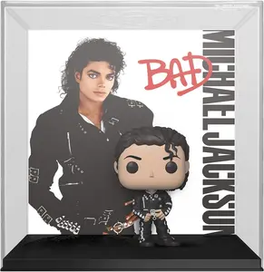 Michael Jackson Bad Funko Pop,Vinyl mini statue for the king of pop of the album Bad #michaeljackson #funko #funkopop #collective #music #mini #figure