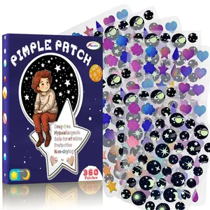 Invisible Pimple Cover Patch, 360pcs Acne Cover Patch, Hydrocolloidal Pimple Patch, Acne Patches, Cleanser for Ance-prone Skin for Women & Men