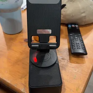 Product Review of IMOLI Wireless Audio Induction Bluetooth Speaker with Emergency Charging 5in1 Phone Holder Power Bank LED Nightlight for Tablet iPhone Android 5.3 Connectivity 1500mAh Battery 100Hz-20kHz Frequency Response New Design Durable Smart Device from J**y