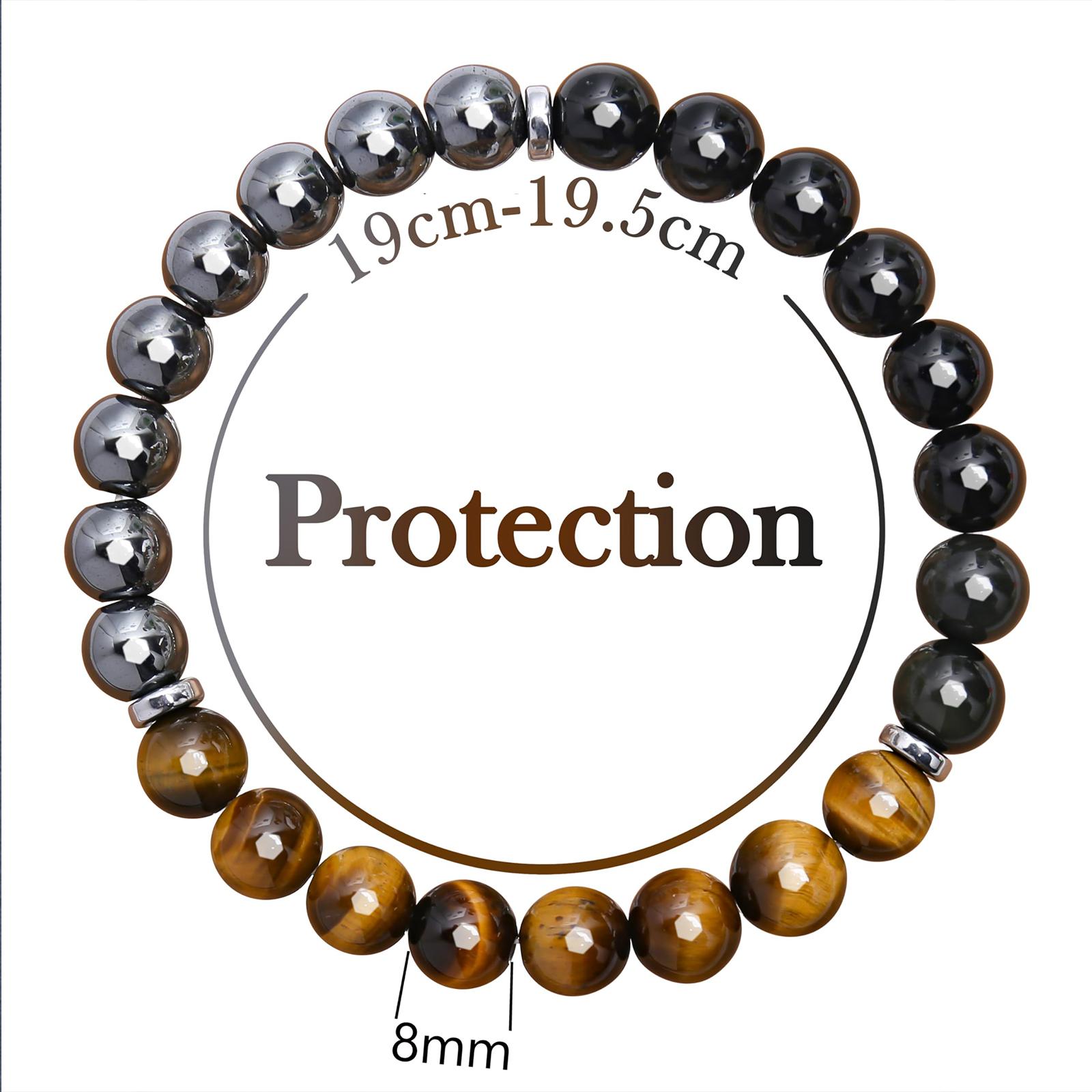 Lucky Bracelet 4 pcs set,Colorblock Beaded Crystal Bracelet,Natural Citrine, Malachite,Money Attraction Bracelet,Brings Self-esteem first bracelet,Unisex Jewelry Gift glass beads,protection bracelet