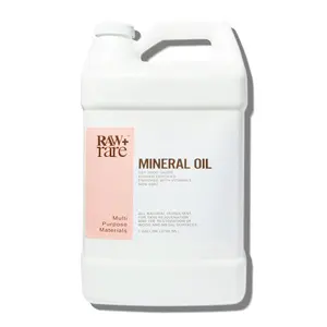 Food Grade Mineral Oil (1gal), Suitable for Bamboo Cutting Board, Butcher Block, Wood, Knife Blade, Cast Iron Tools - Vegan, Enriched with Vitamin E