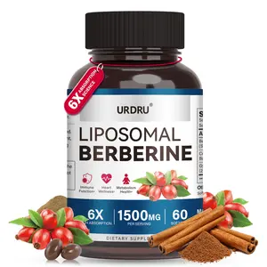 "1500mg LIPOSOMAL BERBERINE 7X BETTER ABSORPTION! Ceylon Cinnamon + Gymnema MELT BELLY FAT️ Supports Blood Sugar & Heart Health Vegan Non-GMO [60 Softgels | LIMITED STOCK!]"