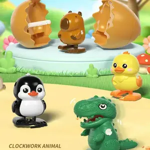 【The best Easter Eggs】Wind-Up Dinosaur Toy, with Hilarious Wind-Up Action, Hopping Duck Egg Toy, Toys Prefilled Easter Eggs for Easter Egg Hunt fidget spinner