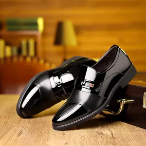 New business formal shoes for men，Leisure middle-aged and elderly people Footwear Office Closed Work  TikTok Black Friday Store