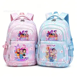 K-pop Demon Hunters Backpack Girls Boys Youth School Bags Travel Rumi Mira Zoey HUNTR/X Saja Boys Students Laptop Mochila YK2