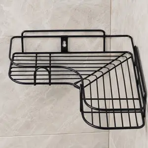 Space-Saving Adjustable Bathroom Corner Shelf, Multi-layer Storage Rack for Shampoo Bottles, No-Tools Installation, Easy Cleaning Anti-Corrosion for Narrow Spaces, Organize Shower Essentials Efficiently.
