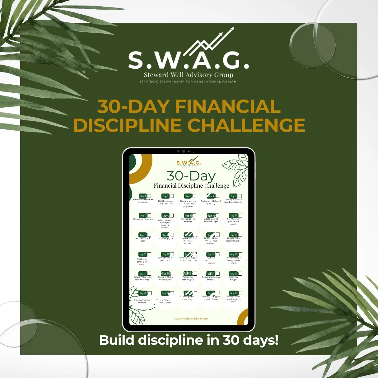30-Day Financial Discipline Challenge