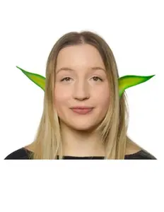 Pixie Fairy Elf Flexi Ears - Green/Lime Wing - Costume Accessory - One Size
